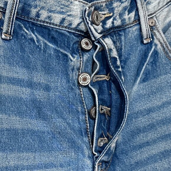 KanCan Ashe Ultra High Rise Straight Leg Jeans Button-Fly Sz 11/29 - Picture 4 of 11